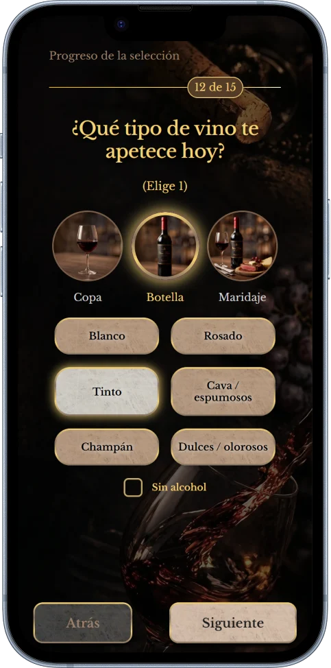 winemind mobile app experience 02
